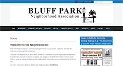 Desktop Screenshot of bluffpark.org